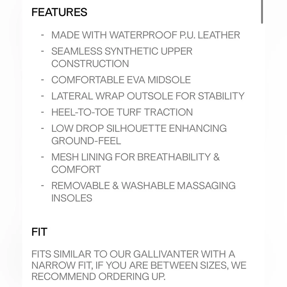 G/FORE Men’s G.112 Golf Shoe-Dune/Gum-Size 9.5 NIB⛳️ - Picture 10 of 14